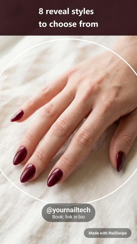 Spotlight reveal on nails